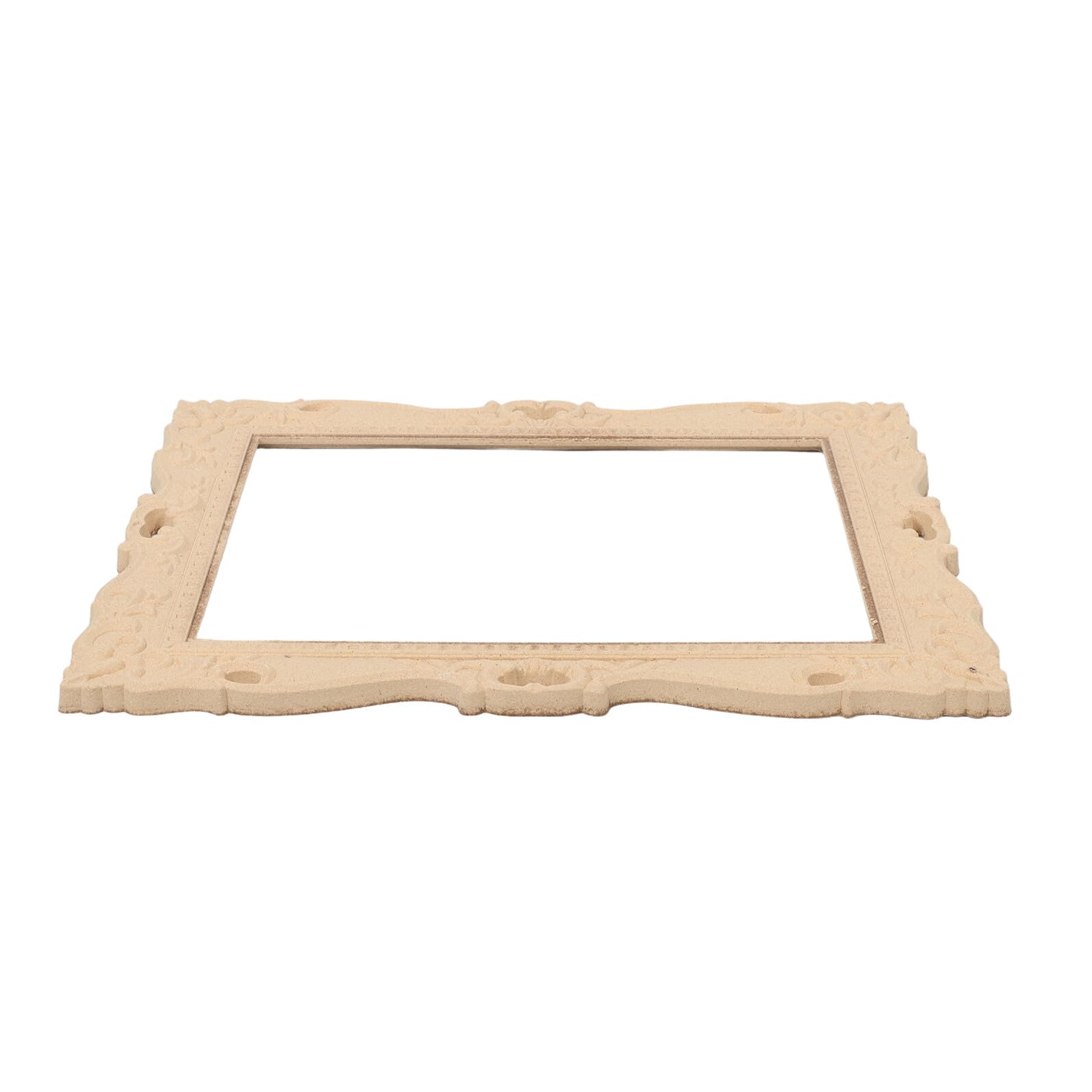 Cadre de miroir en bois Toyvian vintage pour remplacer un cadre photo cassé