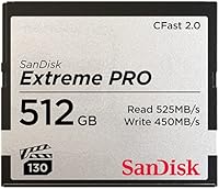 Vista 1 de SanDisk Tarjeta de memoria Extreme PRO CFast 2.0 de 512 GB - SDCFSP-512G-G46D