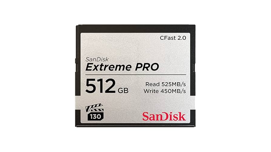 ■SANDISK　SDCFSP-512G-J46D [512GB] Amazon.com: SanDisk 512GB Extreme PRO CFast 2.0 Memory Card
