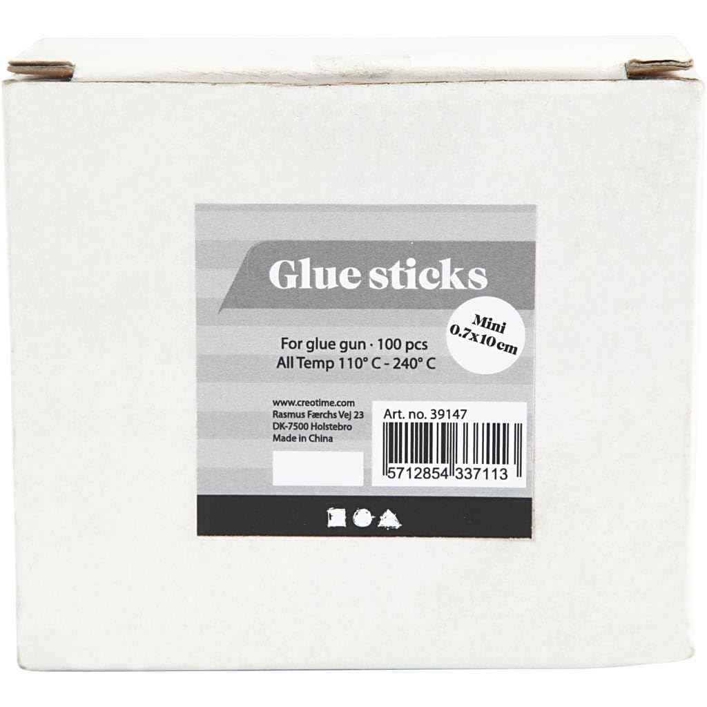 Creativ Guns and hot Glue Sticks, One Size, Greenredgoldsilver