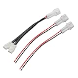 YTRIO for Yamaha Tenere 700 Super Tenere Conector USB Charger Cable Set with Port Splitter Kit Motorcycle Power Outlet Splitter Kit