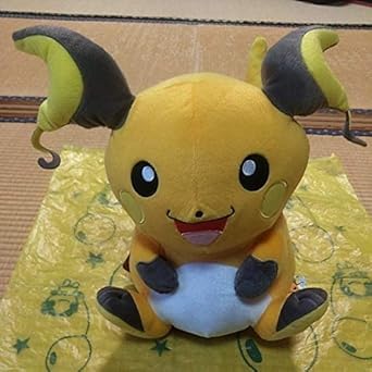 Amazon ポケットモンスターサン ムーン めちゃでかライチュウぬいぐるみ タグ付き ぬいぐるみ おもちゃ