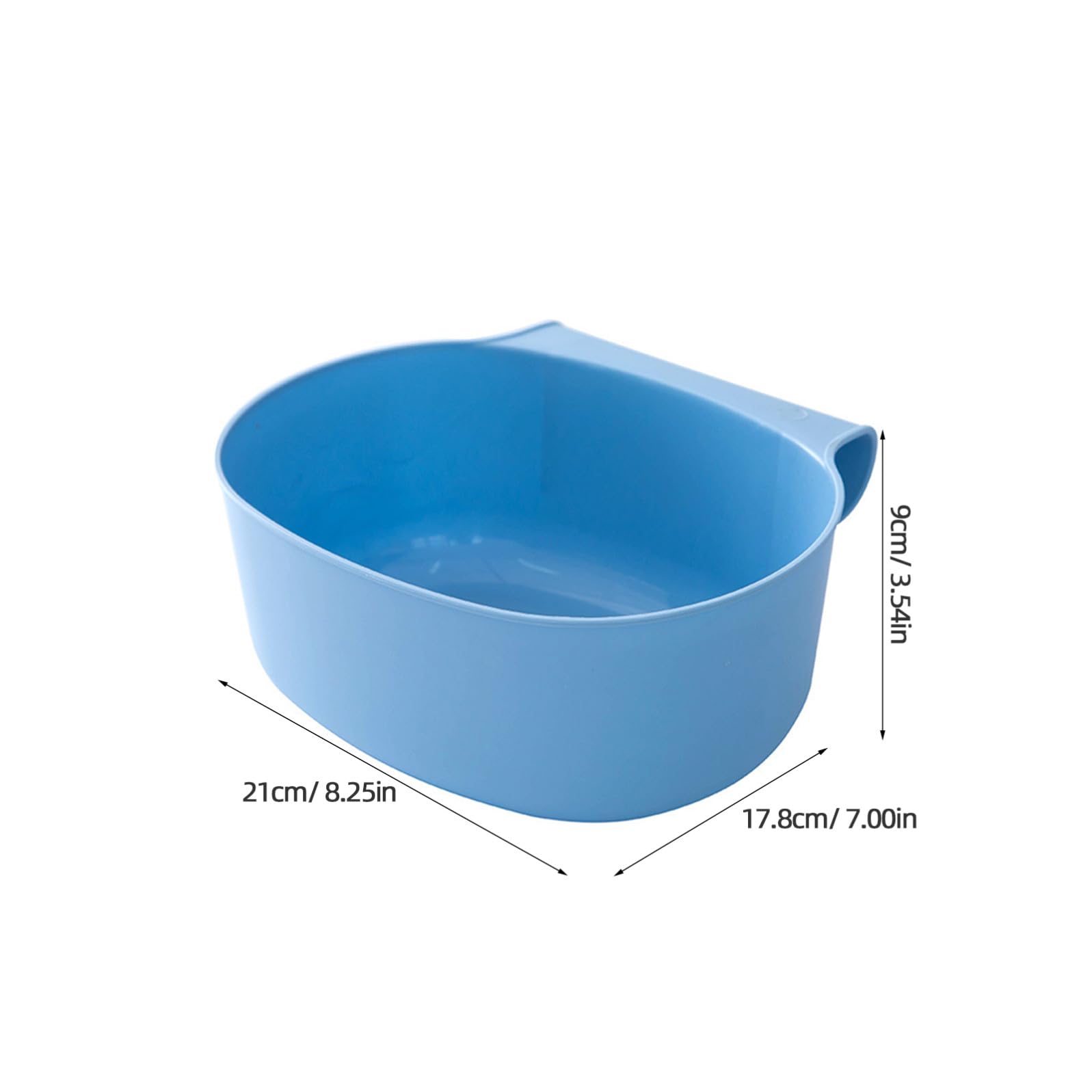 iplusmile Cestino Sospeso in Plastica Pp Per Raccolta Dei Rifiuti Cestini Portaoggetti Da Appendere Alla Porta o Sul Tavolo Blu