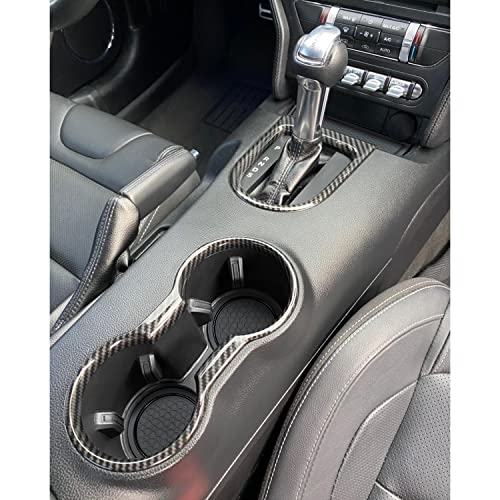Image of Cup Holder Inserts for Ford Mustang Accessories 2015-2020 2021 2022 2023
