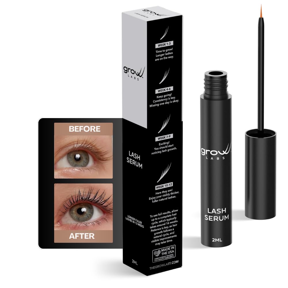 Amazon.com: Lash Serum for Eyelash Growth | Vegan Peptides