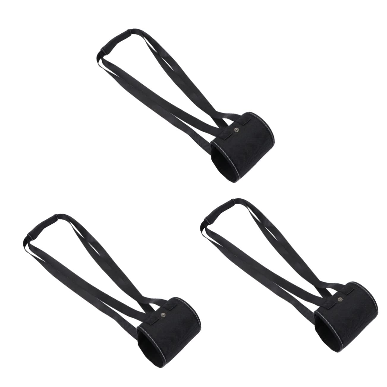 Kisangel 3stücke Portable Dog Support Für Hunde Einstellbares Pet Support Geschirr Für Outdoor Aktivitäten Zur Unterstützung Bei Mobilitätseinschränkungen Und Beim Treppensteigen