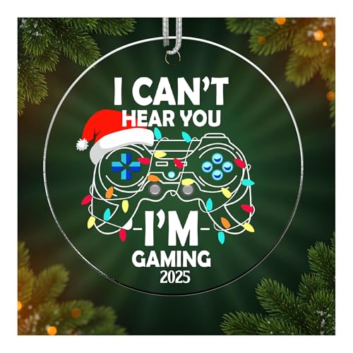 Video Game Christmas Ornaments, Video Game Gifts for Men, Gaming