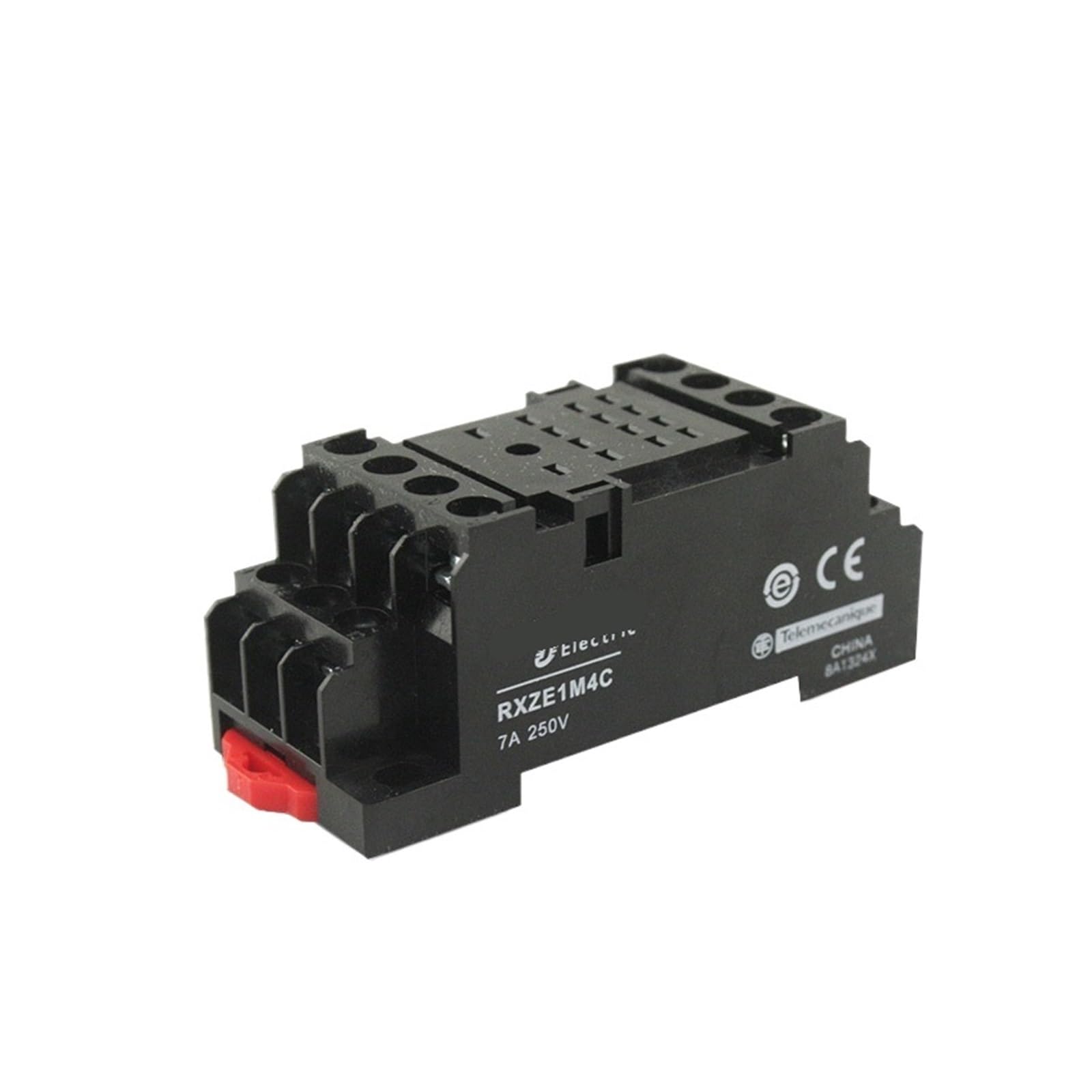 Relé intermedio RXM4LB2BD DC24V con base de 14 pines RXZE1M4C 4