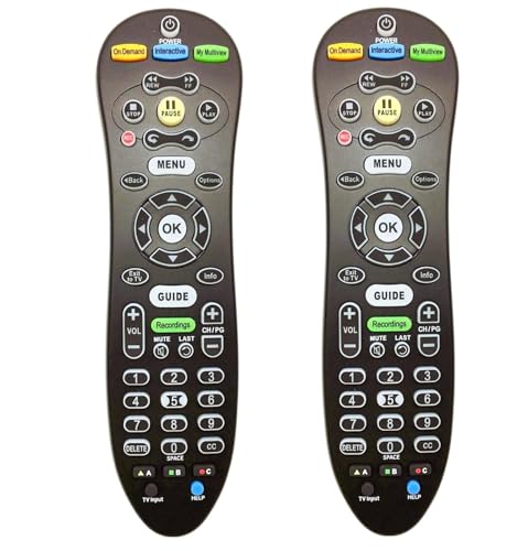 Universal Remote Control, S30 Remote Control, Multi-Function Digital Controls-2pack