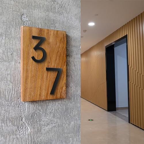 Image of 5 Inch House Numbers, Self-adhesive for Outside Mailbox House Number (0)