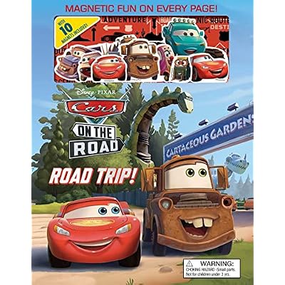 Disney Pixar: Cars on the Road: Road Trip! (Magnetic Hardcover) Board book October 18, 2022
