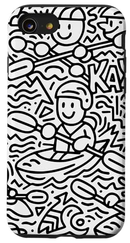 Kayak Canoes-Boat Kayaking, JbN tBbVO JbN V[JbN ނ JbN X}zP[X iPhone SE (2020) / 7 / 8 p