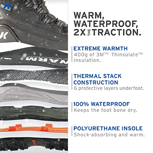 Korkers Men's Snowmageddon Winter Boots-Insulated and Waterproof2