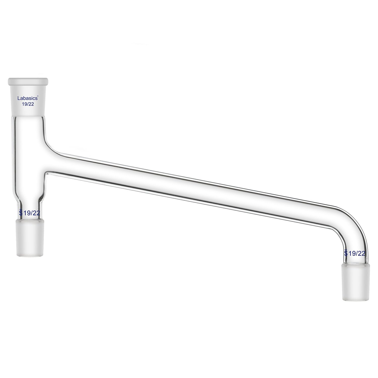 Glass Distilling Adapter - Labasics Borosilicate -8