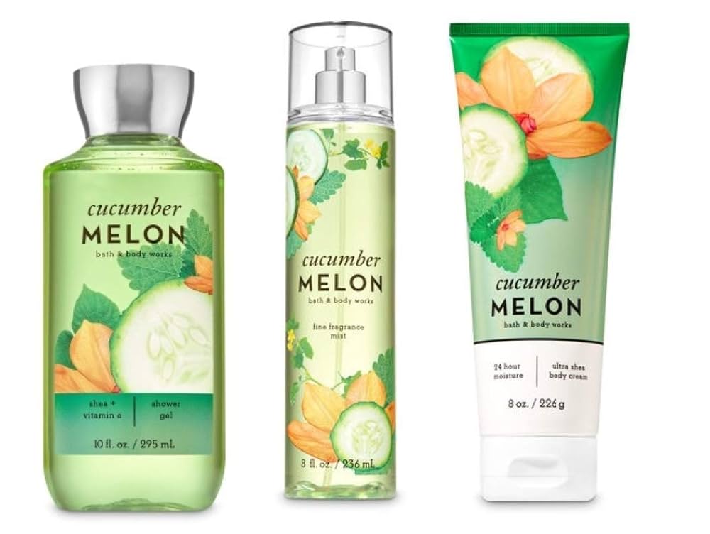 Amazon.com : Bath & Body Works - Cucumber Melon - 3 pc
