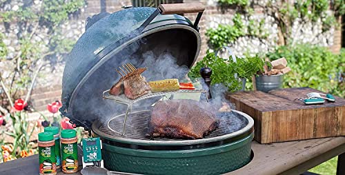 Parrilla para barbacoa de encimera que soluciona el espacio en Kamado 7
