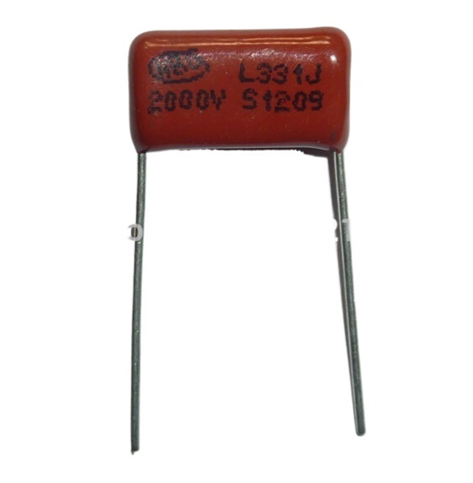 TSIOHKBS 100pcs CBB Capacitor 331 2000V 331J 2KV 330pF 0.33nF P15 CBB81 Metallized Polypropylene Film Capacitor