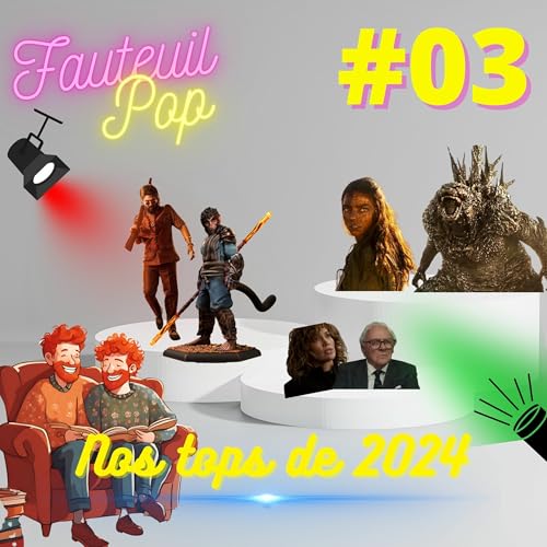 Fauteuil’Pop 3 – Nos tops de 2024 Podcast Por arte de portada