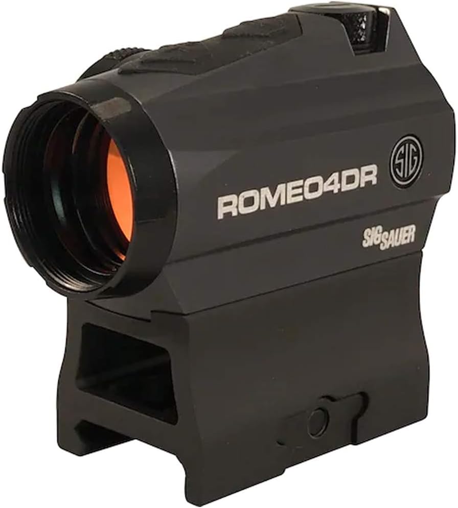 Sig Sauer SOR41111 1 x 20 ROMEO4DR Red Dot Sight, Black