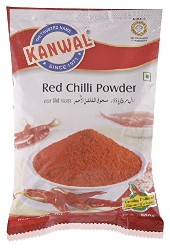 Image of Kanwal Red Chilli Powder, 500 grams Lal Mirch Powder