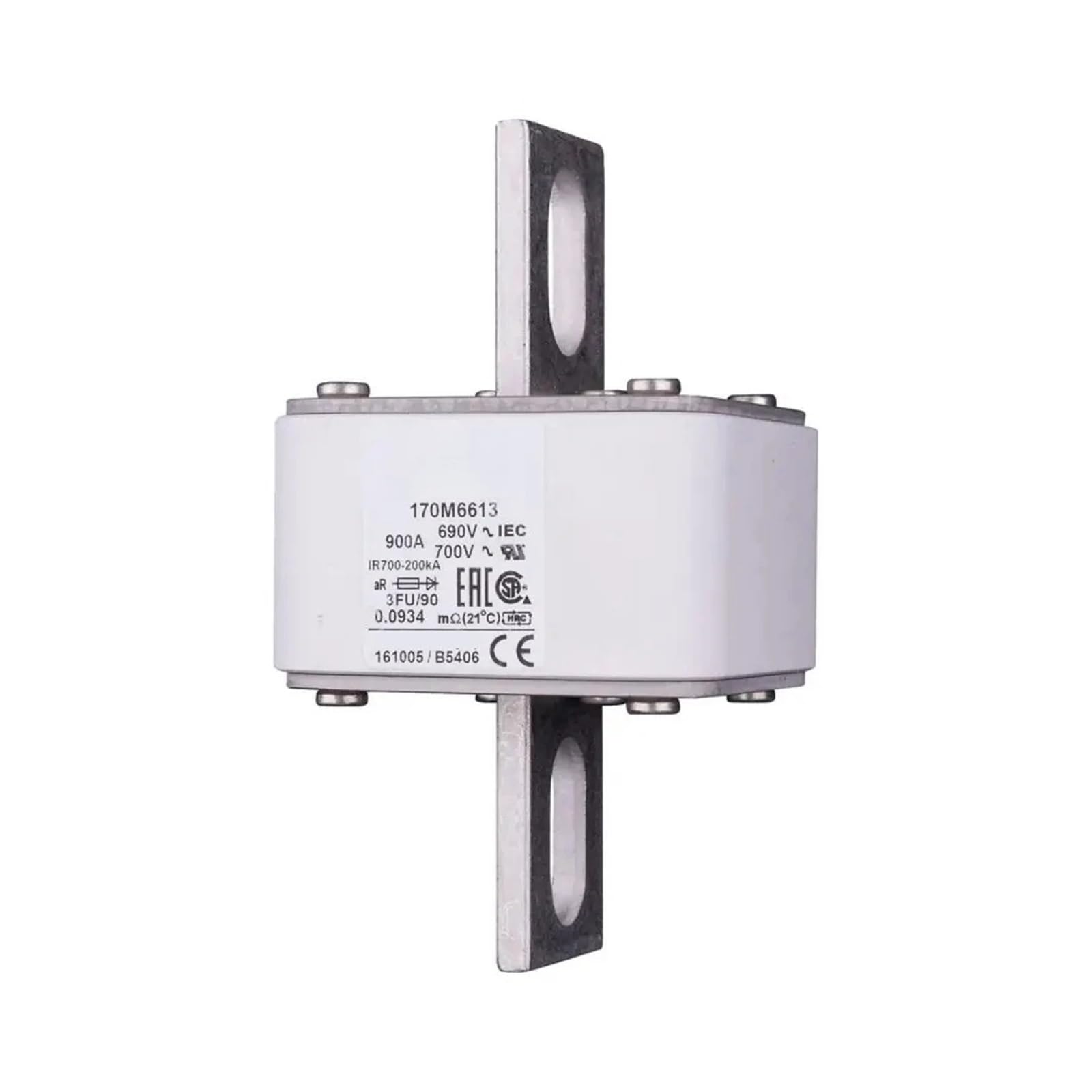 Fusible 170M6611 de haute précision pour équipements industriels et réseaux sensibles
