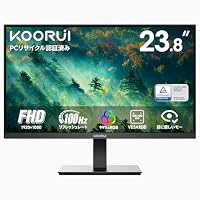 Amazon.co.jp: KOORUI モニター 24インチ 100Hz FHD(1920x1080) 非光沢
