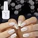 Gel Nail Polish Soak Off UV LED Professsional Nails Art Pearl White Beau Gel 15ml (373)