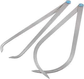 New Lon0167 350mm Long Featured Firm Joint Metal Reliable Efficacy Measurement Inside Outside Caliper 2 Pieces(id:082 8c c8 ee1)