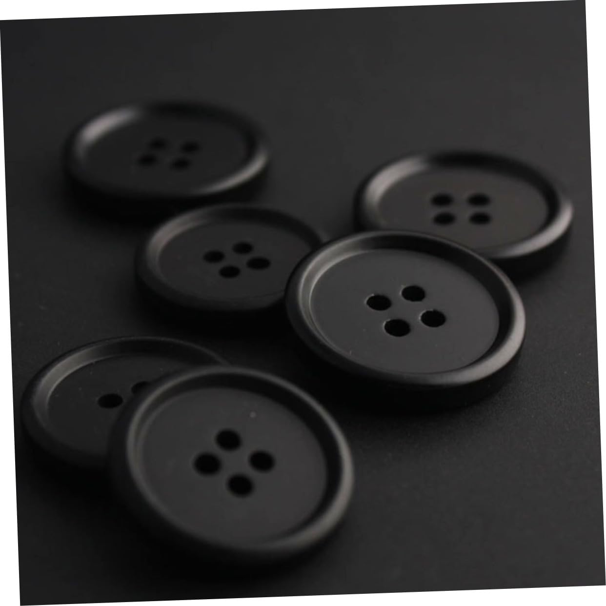 Lurrose 3 Set Di Bottoni in Resina Da Cucito Bottoni Rotondi Da 20 Mm Per Tessuti Decorativi E Progetti 100 Pezzi*3