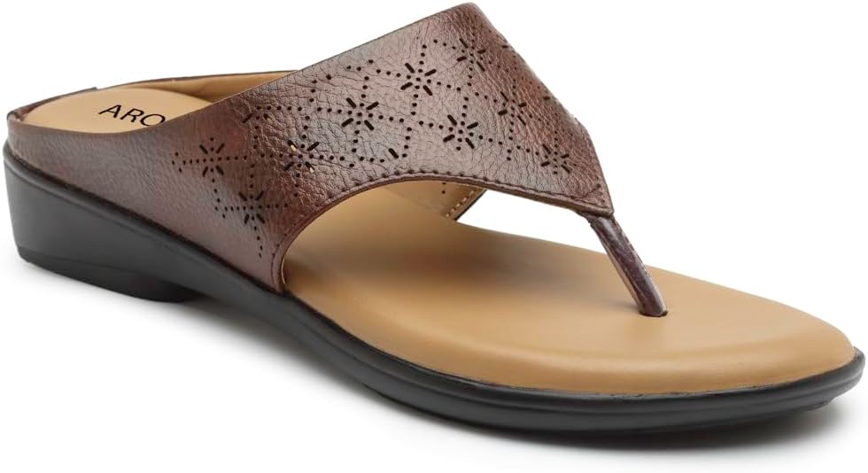AROOMFashion Sandals Leather Comfortable & Stylish Sandals For Women & Girls