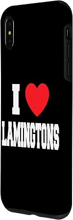 iPhone XS Max I Love Lamingtons Case