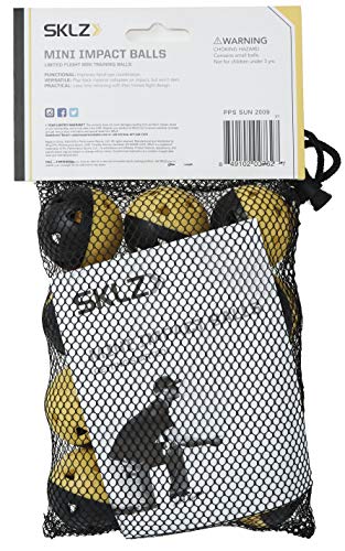 Sklz Impact Limited-Flight Practice Baseball, Softball, And Mini Balls (Mini, 12 Pack) #TOP4