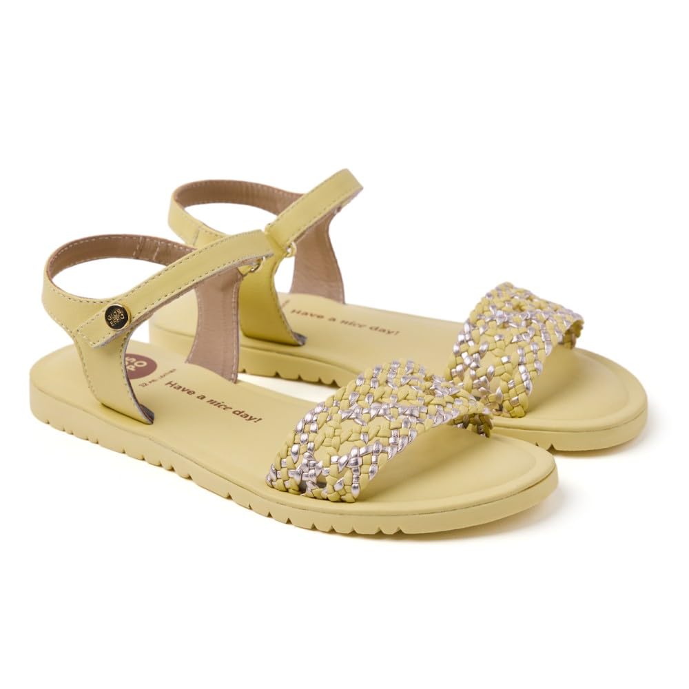 GIOSEPPO MAHIU, Adjustable Strap, Yellow, 36 EU