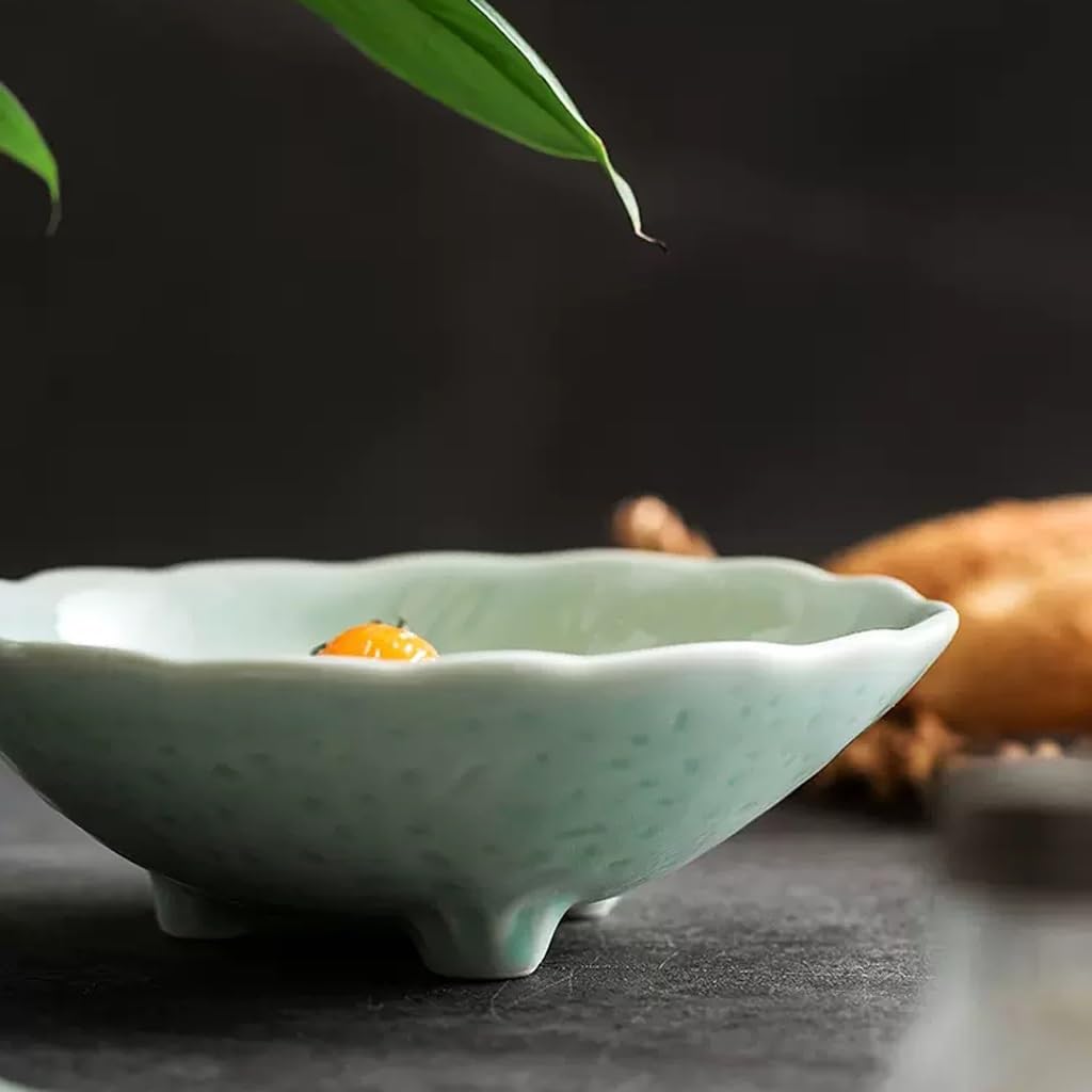 Miska na sałatkę Chińska zastawa stołowa 7 cali Gospodarstwo domowe Owoce i warzywa Miska na sałatkę Ceramiczny talerz Przekąska Suszone owoce Talerz Miska na owoce i warzywa