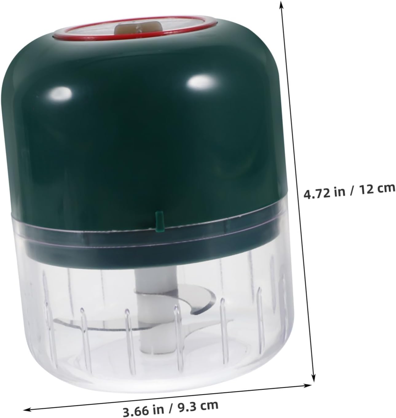 Electric Mini Paste Machine Food Mixer 100ml Household Complementary Food Processor with 2 Blades for Pureeing and Grinding image 2