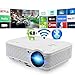Produktbild 4500 Lumen LCD Videoprojektor Beamer Full HD Android Bluetooth WiFi Apps mit HDMI VGA USB Audio kompatibel mit Dolby Audio Laptop DVD Smartphone TV Box Playstation 4 Tablet