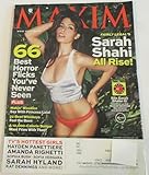 OCTOBER 2012 MAXIM MAGAZINE FEATURING FAIRLY LEGAL'S SARAH SHAHI - ALL RISE!