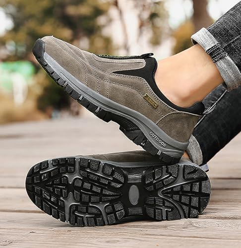 Teresad Shoes Men Comfortable Waterproof Orthopedic Walking Hiking Shoes4