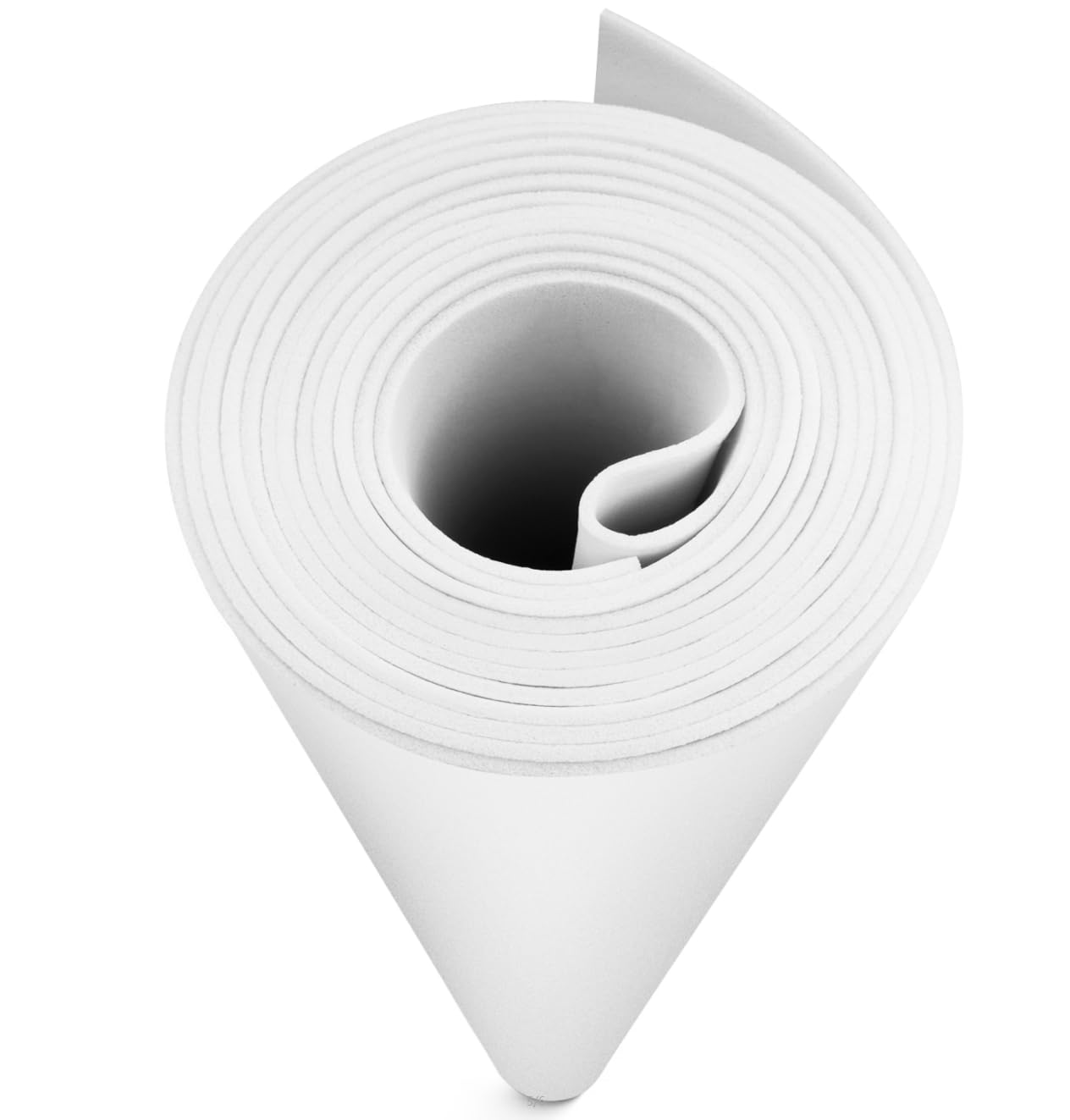 MEARCOOH EVA Foam Cosplay White 1mm Thick (1mm to 20mm) Large 35.5" x 59" Sheet Premium High Density 86 kg/m3 for Cosplay, Crafts Projects