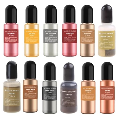 Jojnsha Inchiostri Metallici 12 Colori