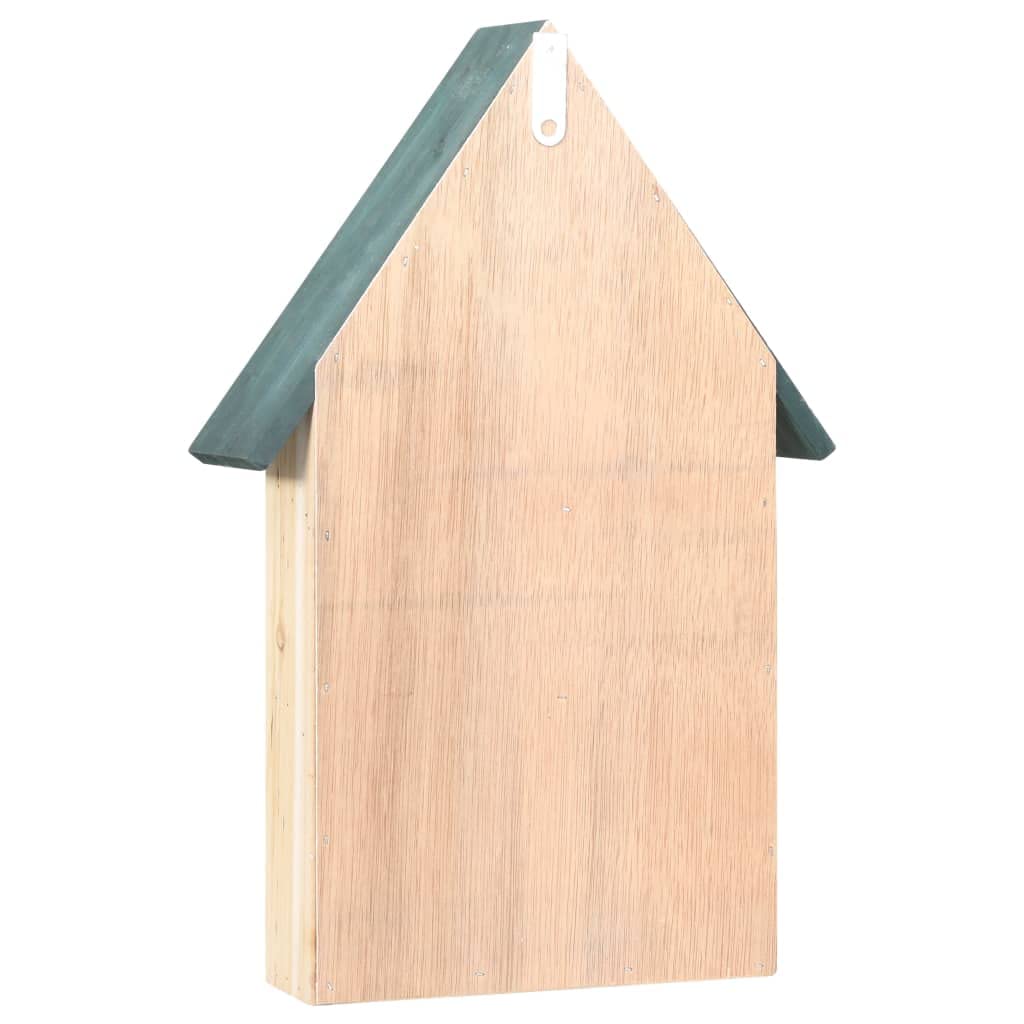 Hotel a Insetti 31x10x48 cm Legno di Abete, Giardino Habitat Esterno per Api, Coccinella Farfalla e Altri Insetti