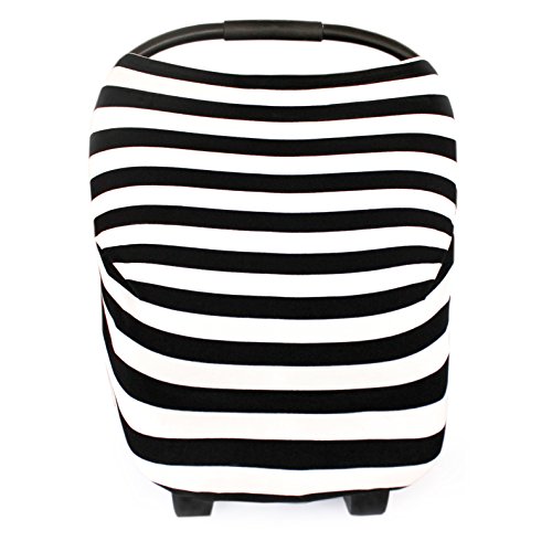 Image of Copper Pearl Multi-Use Cover: Car Seat Covers, Nursing Cover, and Stroller Cover for Sun - Stretchy Fabric, All-Season Use, Stylish Designs, Easy Access for Moms - Classic