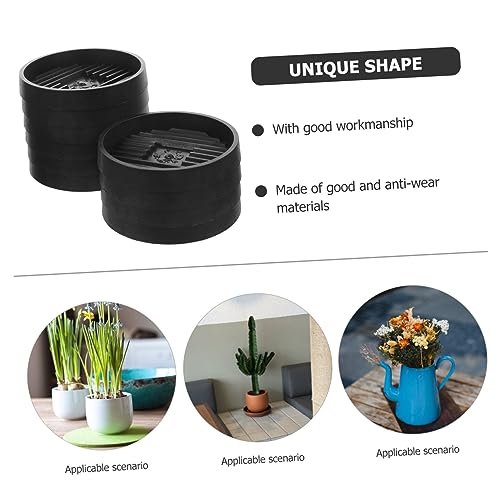 NOLITOY 10 Peças Placas De Plantador Para Capturar Bandejas De Plantas Aquáticas Bandejas De Gotejam