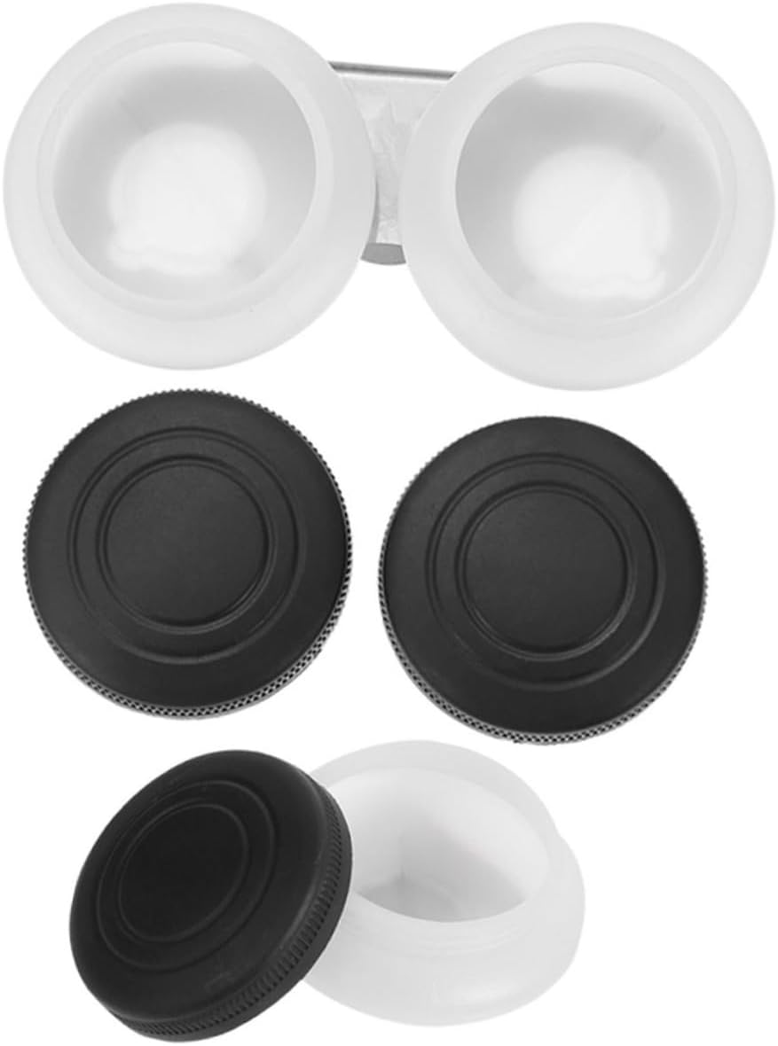 2pcs Painting Supplies Oil Palette Cup Stainless Steel Oil Palette Pot