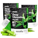 Nuubu Fußpflaster (30 Pflaster), natürliche Fußpads mit Bambusessig und Turmalin