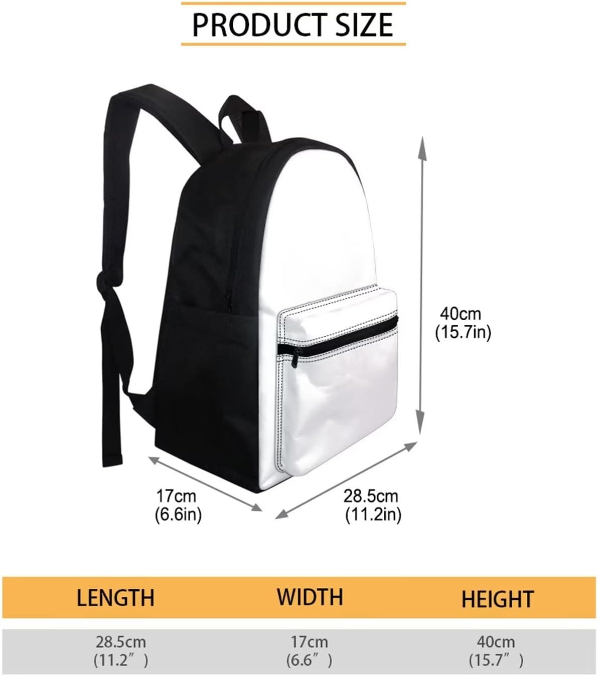 Forchrinse 3Piece Black White Tie Dye Paw Print Kids Backpack School Bookbag Lunch Bag Pencil Case for Boys Girls