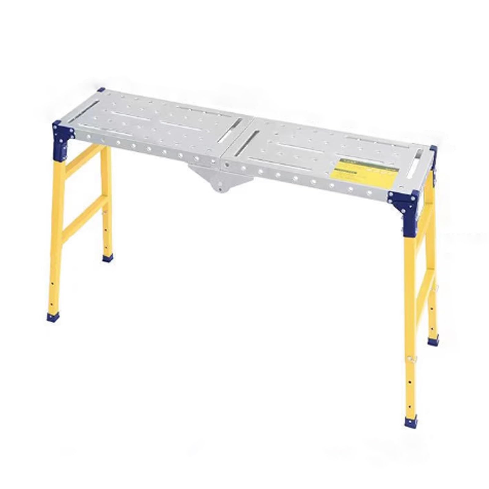 Piattaforma di lavoro pieghevole portatile con superficie antiscivolo per la pulizia del soffitto, verniciatura e lavaggio auto