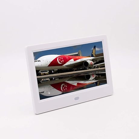 LLC-POWER Digital Photo Frame 7-Zoll-LCD-Bildschirm Widescreen 169
Digital Photo Frame Support MP3 MP4 Video Player Kalender Random
Playback Mode mit Remote Control Upgrade EditionWhite : Digitale
Bilderrahmen LLC-POWER Digital Photo Frame 7-Zoll-LCD-Bildschirm Widescreen 169
Digital Photo Frame Support MP3 MP4 Video Player Kalender Random
Playback Mode mit Remote Control Upgrade EditionWhite : Digitale
Bilderrahmen