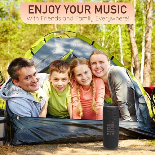Image of JBL Flip 6 Portable Bluetooth Wireless Speaker, IP67 Waterproof and Dustproof Built-in Battery - Teal - Boomph's Comprehensive Ultimate Performance Cloth Solution for Your On-The-Go Sound Experience