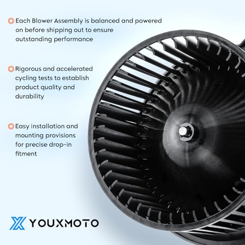 Image of Front HVAC Heater Blower Motor Assembly 700174 Fit for Nissan Titan 2004-2015, for Nissan Armada 2005-2015, for Pathfinder Armada 2004, for Infiniti QX56 2004-2010, Replaces for 27226ZH00A